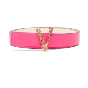 Pink Versace Belt Size 100